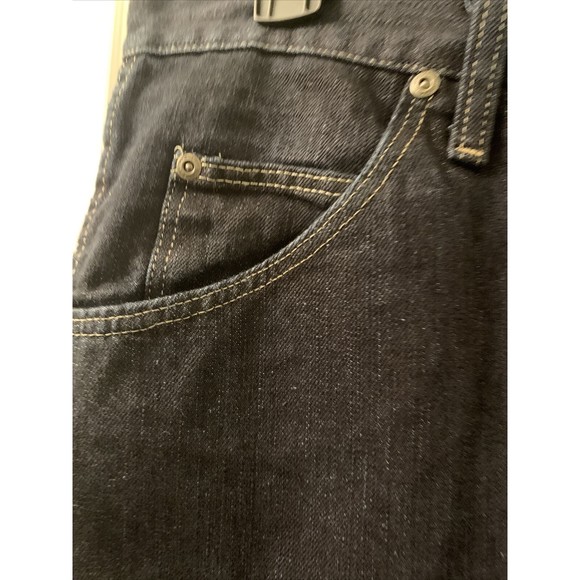 Men's Wrangler 5 Star Regular Fit U Shape Denim Jeans Blue Choose Your Size - Picture 3 of 12